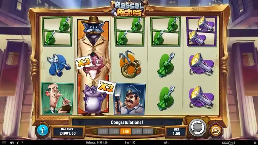Rascal Riches slot screenshot 4