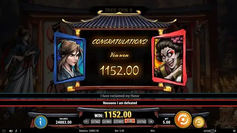 Ronin’s Honour slot screenshot 9