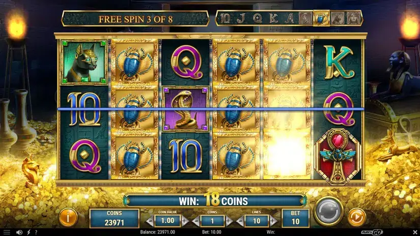 Secret of Dead slot screenshot 5
