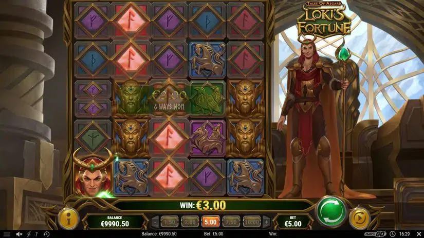 Tales of Asgard: Loki’s Fortune slot screenshot 3