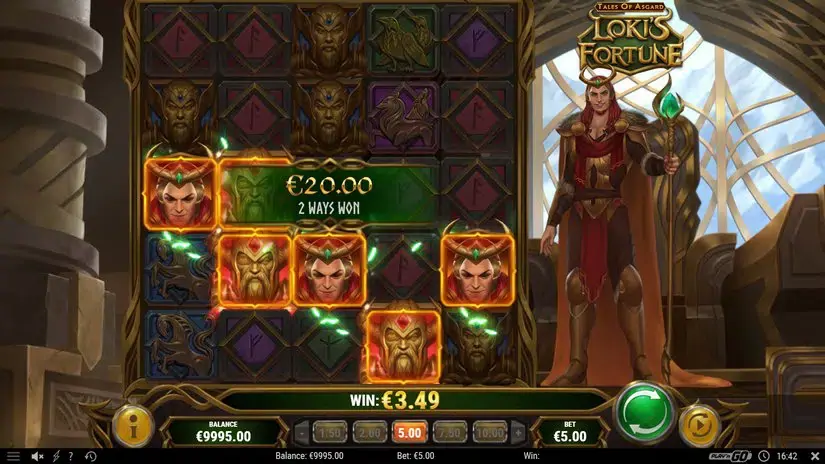 Tales of Asgard: Loki’s Fortune slot screenshot 7