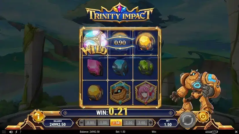 Trinity Impact slot screenshot 3