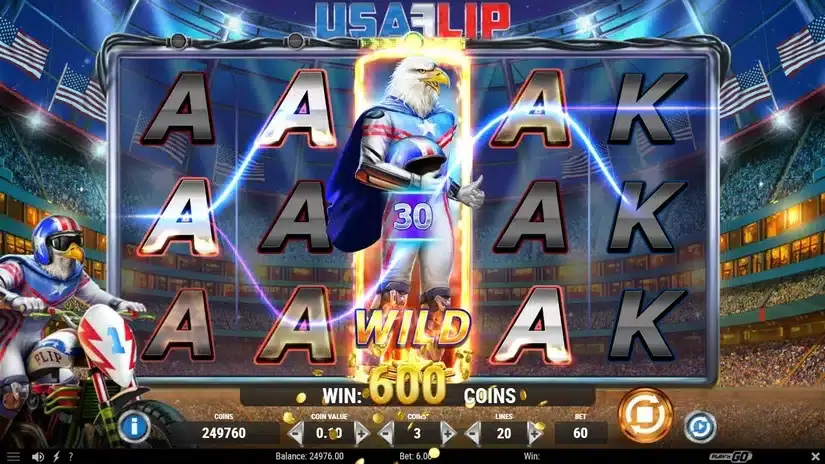 USA Flip slot screenshot 3