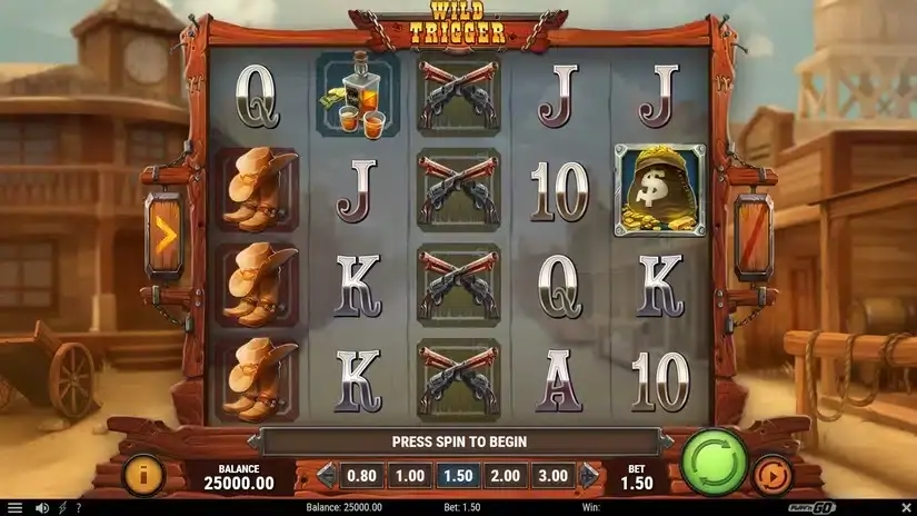 Wild Trigger slot screenshot 1
