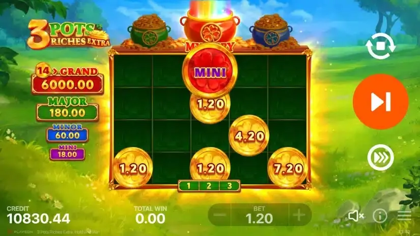 3 Pots Riches Extra: Hold and Win slot screenshot 3