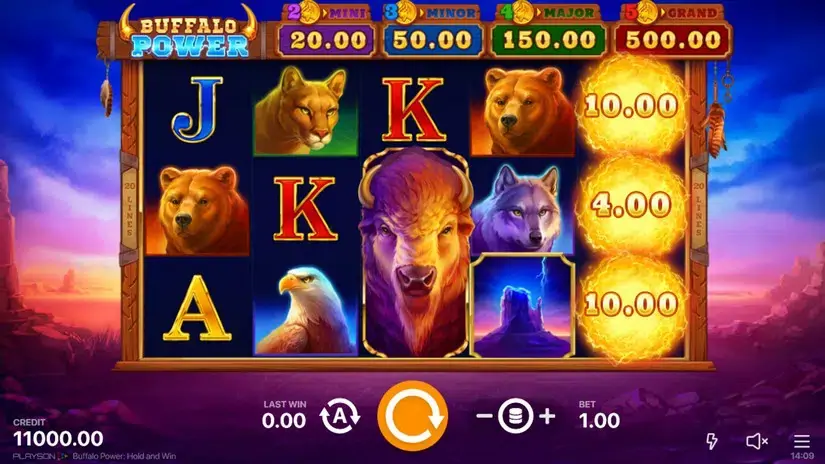 Buffalo Power slot screenshot 1