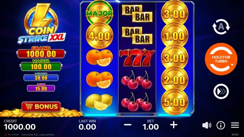 Coin Strike XXL: Hold and Win slot screenshot 1