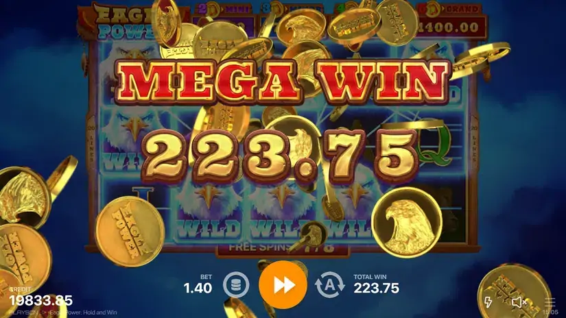 Eagle Power: Hold and Win slot screenshot 4