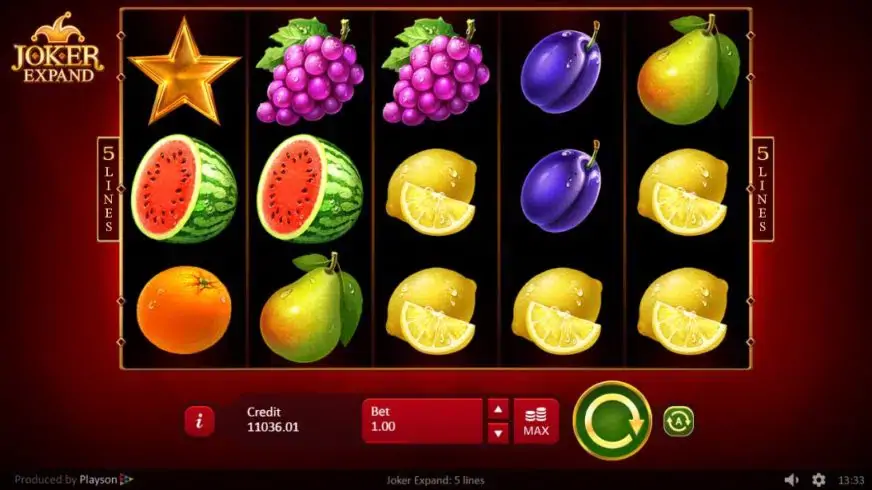 Joker Expand: 5 lines slot screenshot 1