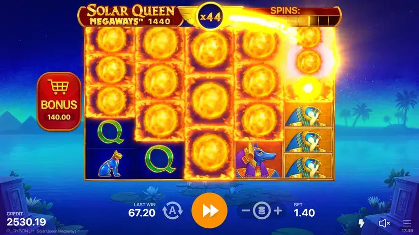 Solar Queen Megaways slot screenshot 7