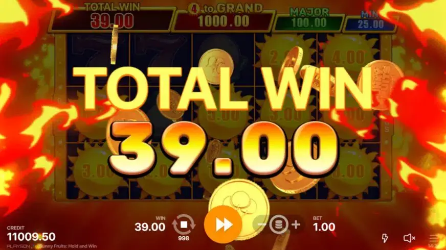 Sunny Fruits: Hold and Win slot screenshot 5