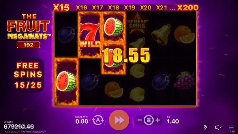 The Fruit Megaways slot screenshot 8