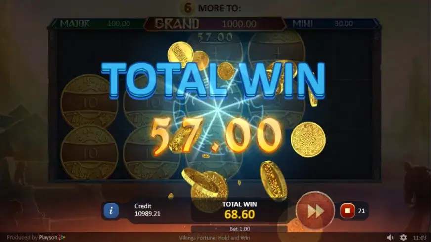 Vikings Fortune: Hold and Win slot screenshot 9