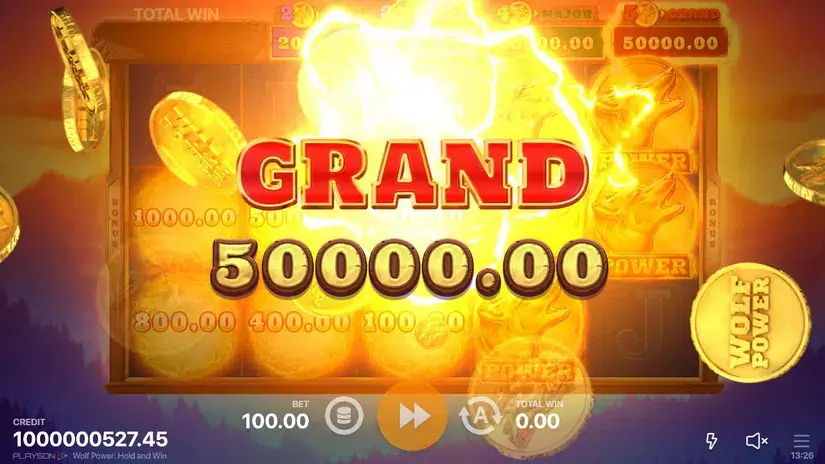 Wolf Power: Hold and Win slot screenshot 8