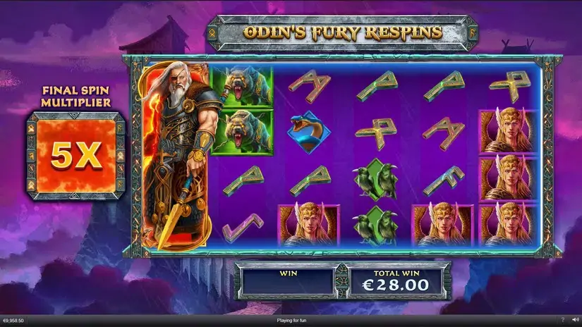 Age of the Gods Norse King of Asgard slot screenshot 5