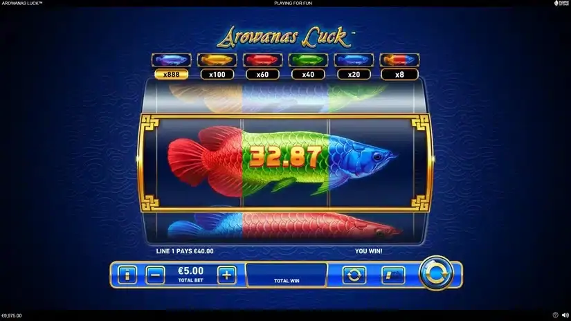 Arowanas Luck slot screenshot 4