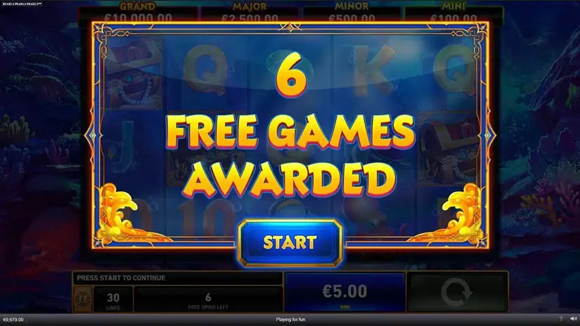Pearls Pearls Pearls slot screenshot 4