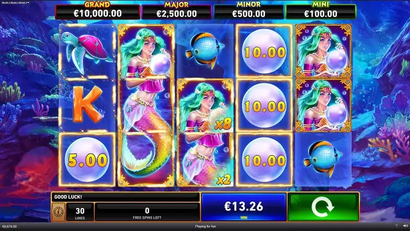 Pearls Pearls Pearls slot screenshot 5