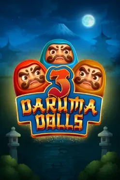 3 Daruma Dolls