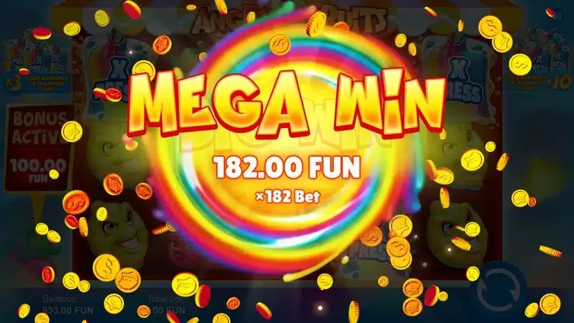 Angry Fruits slot screenshot 