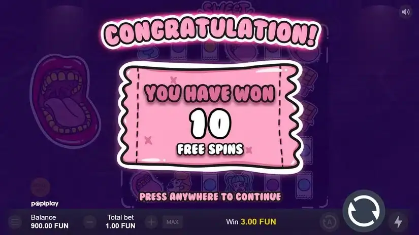 Sweet Punks slot screenshot 3