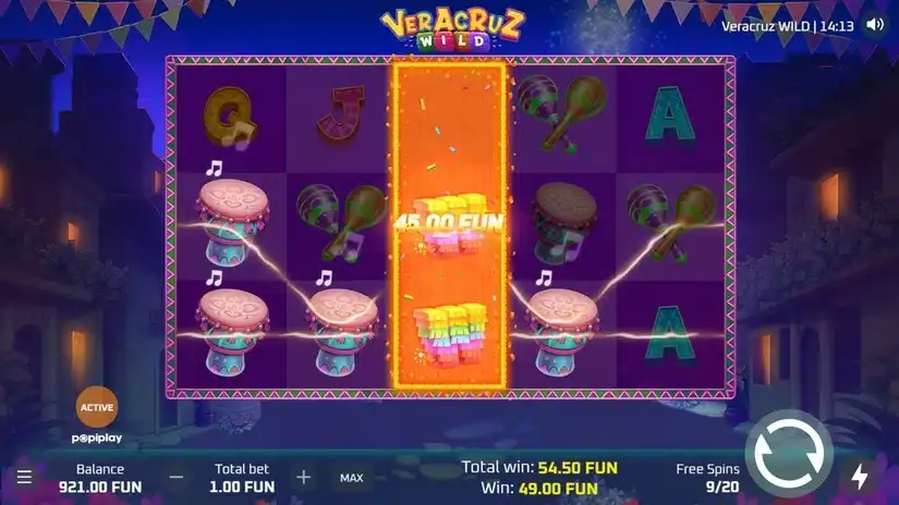 Veracruz Wild slot screenshot 6