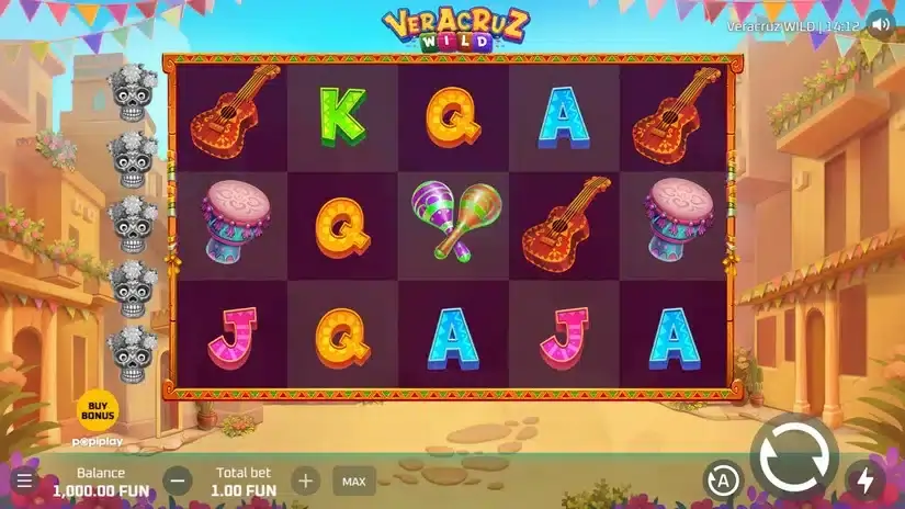 Veracruz Wild slot screenshot 1