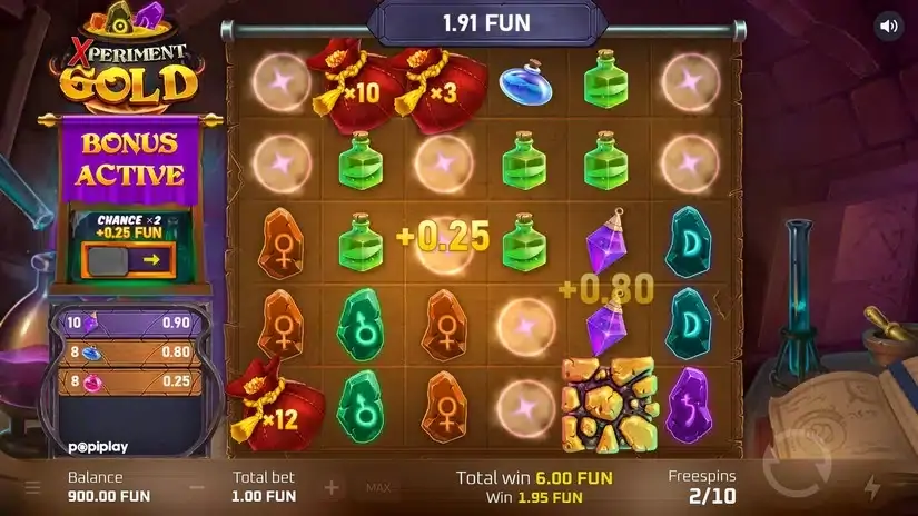 Xperiment Gold slot screenshot 4