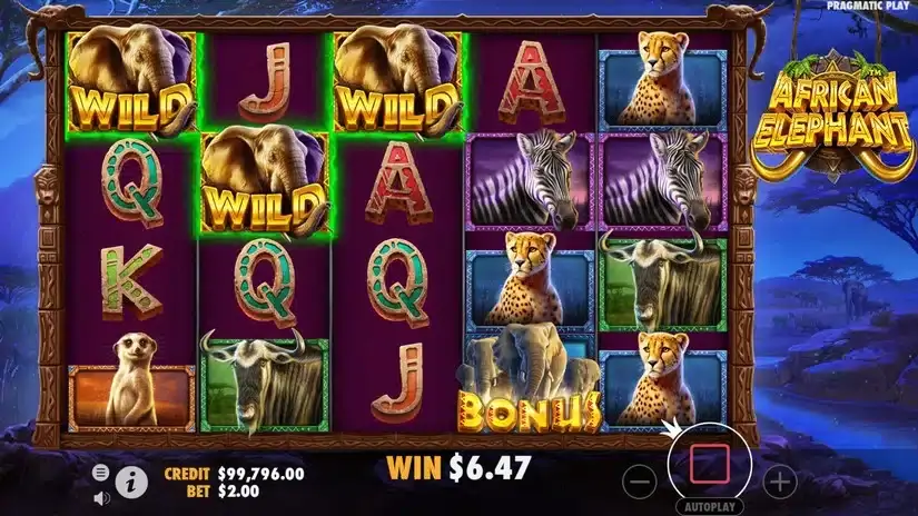 African Elephant slot screenshot 4