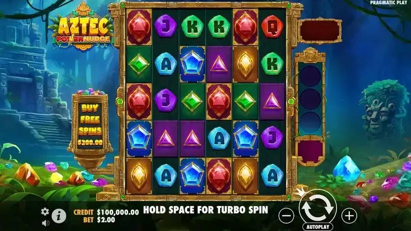 Aztec Powernudge slot screenshot 