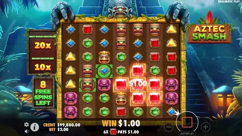 Aztec Smash slot screenshot 