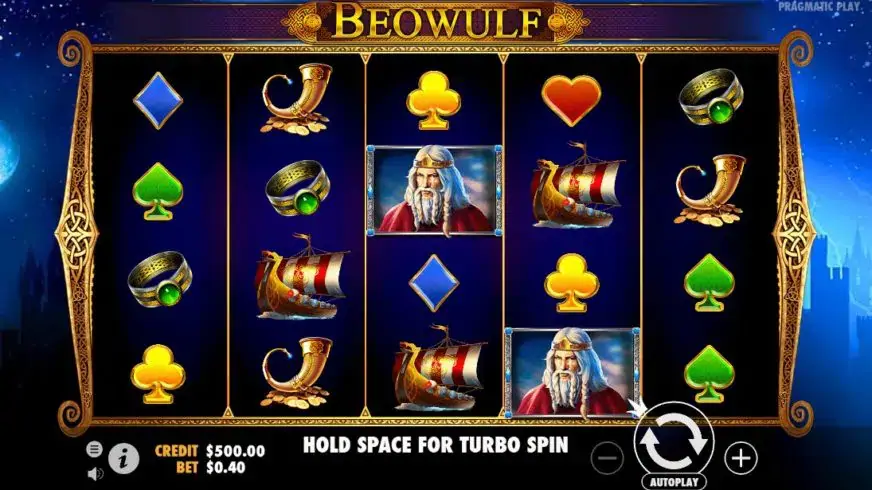 Beowulf slot screenshot 