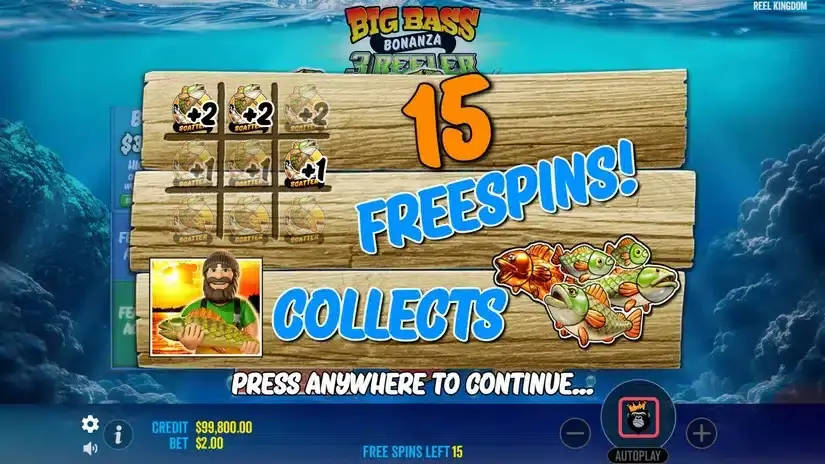 Big Bass Bonanza 3 Reeler slot screenshot 3