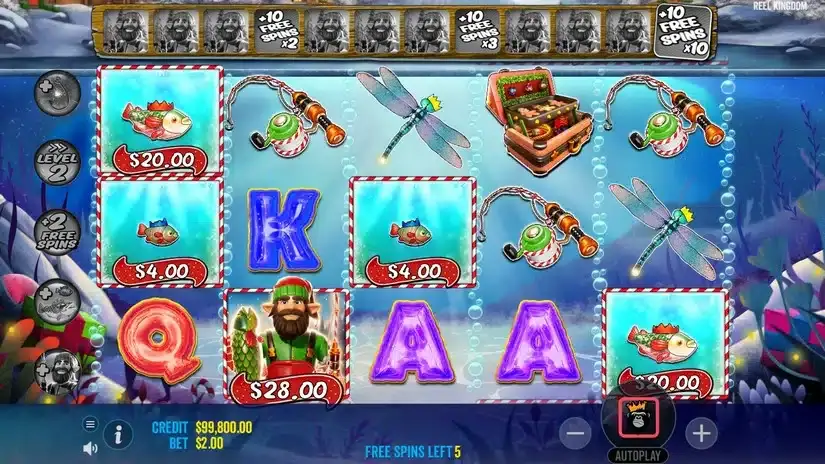 Big Bass Christmas Bash slot screenshot 4