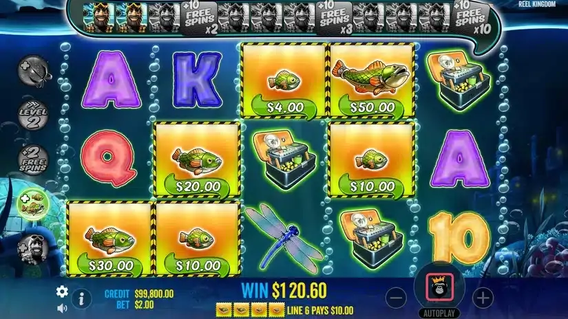 Big Bass Fishing Mission slot screenshot 6