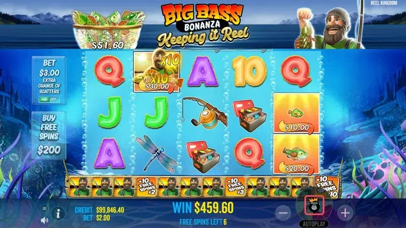 Big Bass – Keeping it Reel slot screenshot 8