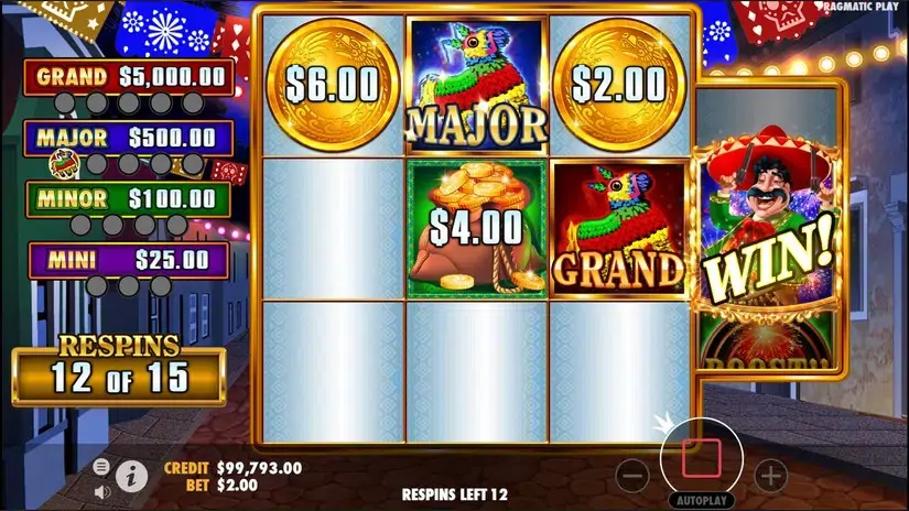 Big Juan slot screenshot 5