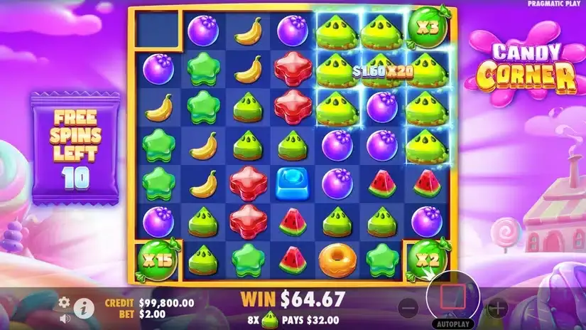Candy Corner slot screenshot 