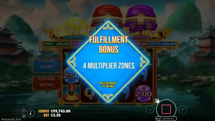 Chests of Cai Shen 2 — Free Demo, RTP, Bonus Features & slot screenshot 5