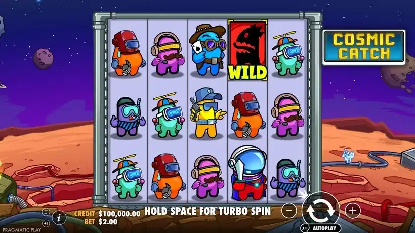 Cosmic Catch slot screenshot 