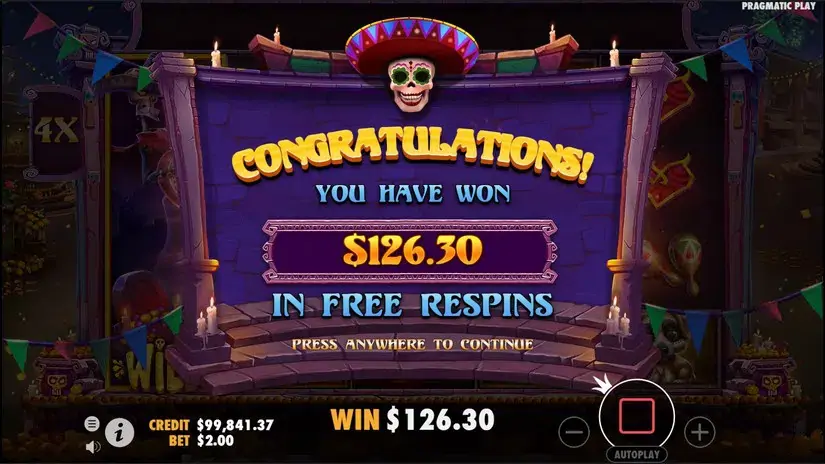 Day of Dead slot screenshot 