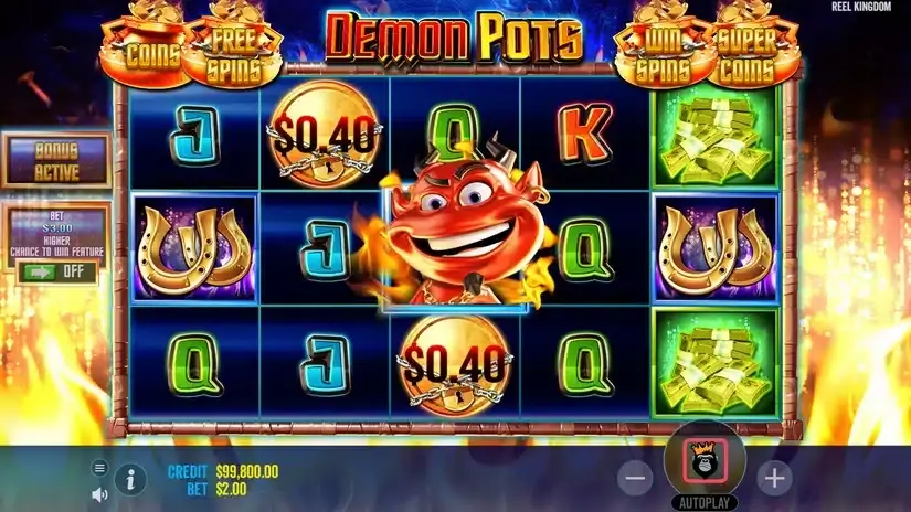 Demon Pots slot screenshot 2