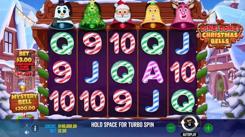 Ding Dong Christmas Bells slot screenshot 