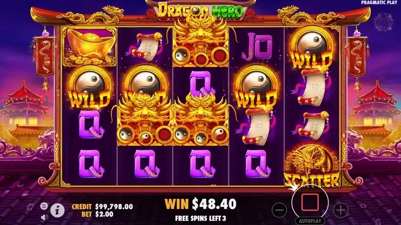 Dragon Hero slot screenshot 7