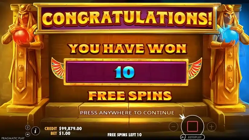 Duel of Night & Day slot screenshot 4