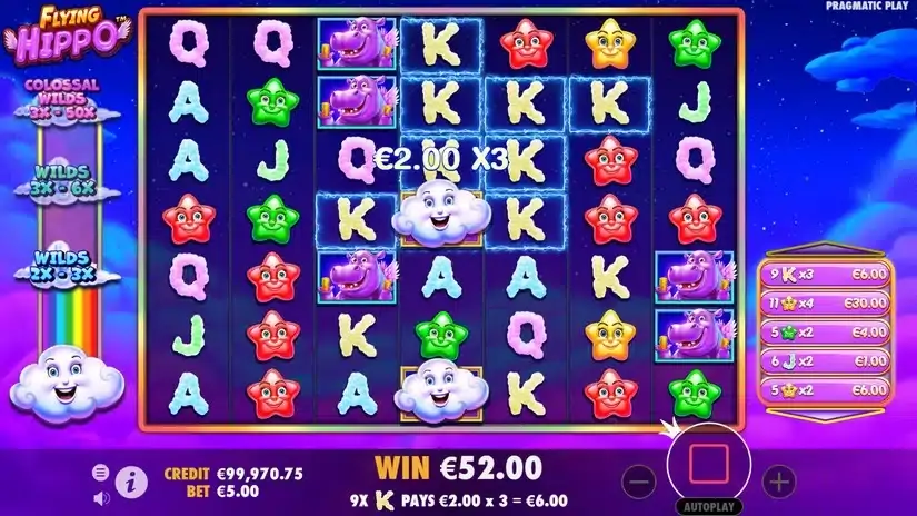 Flying Hippo slot screenshot 4