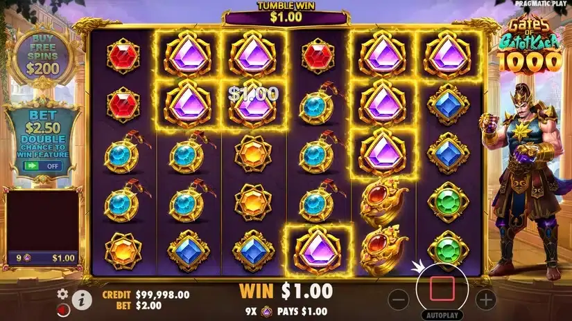 Gates of Gatot Kaca 1000 slot screenshot 2