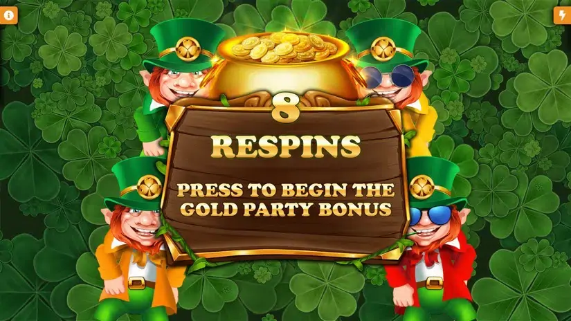 Gold Party slot screenshot 4