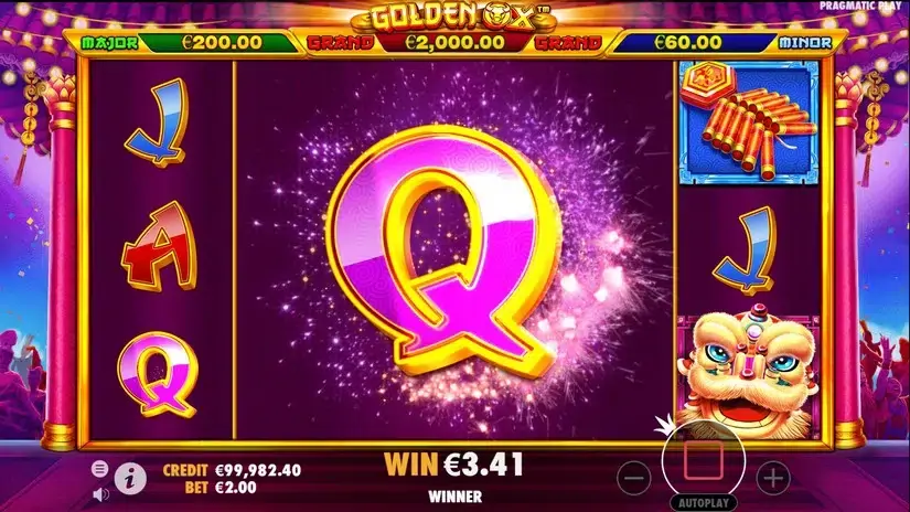 Golden Ox (Pragmatic Play) slot screenshot 5