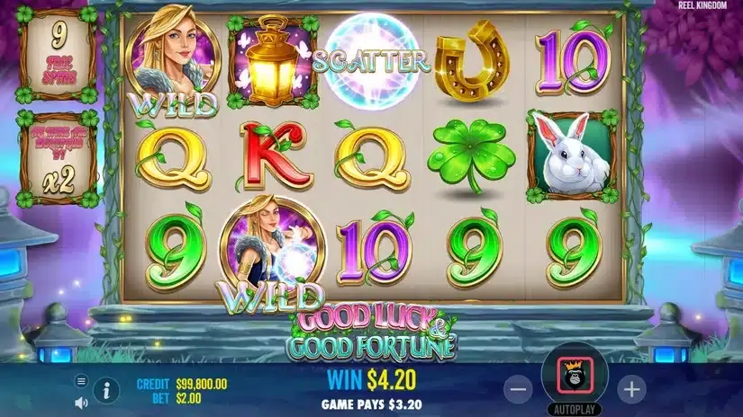 Good Luck & Good Fortune slot screenshot 4
